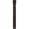 Ekena Millwork Ashford Single, Wrought Iron Bracket, (Single center brace), Antiqued Copp 1 1/2"W  x 7 1/2"D x 10"H BKTM01X07X10SASACO - alternate 3
